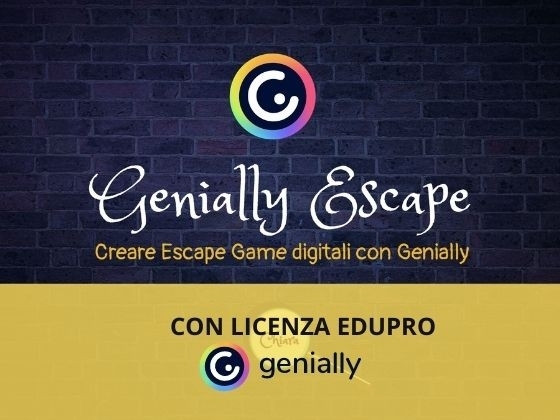 LICENZA EDUPRO + Genially Escape: Progettare e creare...