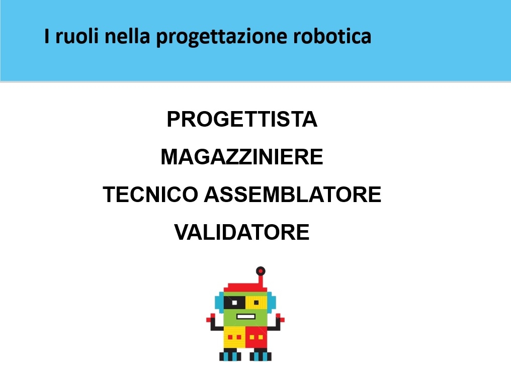 Immagine progetto I ruoli nella progettazione robotica