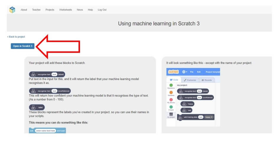 Immagine progetto Una classe intelligente con Scratch 3
