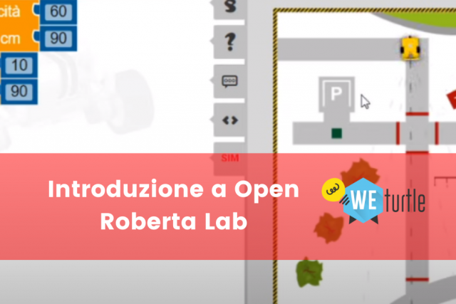Introduzione a Open Roberta Lab - 11 maggio